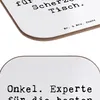 Mr. & Mrs. Panda Personalisierte Untersetzer Onkel Produktbild-Vorschau 5