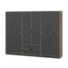 Skye Decor, Elina - 7200, Kleiderschrank, Dore, 100 % Náhled obrázku produktu 5