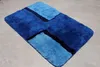 Bond Tiefblau Badteppich 60x90 cm | 20–25 mm Hochflor | Produktbild-Vorschau 1