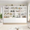 Bibliothèque - Meuble de rangement sur pied - Meuble haut à Voir les images du produit 4