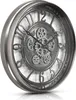 Wanduhr mit echtem Bewegungsgetriebe Zahnrädern römische Produktbild-Vorschau 7