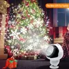 LED Weihnachten Schneeflocke Projektor USB Projektorlampe Produktbild-Vorschau 4
