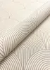 NEWROOM Tapete Bowy Beige Vliestapete - Modern Bogen Linien Produktbild-Vorschau 2