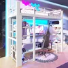 Flieks Etagenbett 90x200cm mit Led, Kinderbett Jugendbett Produktbild-Vorschau 2