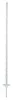 Electra Kunststoffpfahl 125 cm mit Doppeltritt - weiß - 10 Produktbild-Vorschau 3