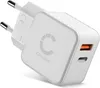 CELLONIC Doppel USB und USB C Ladegerät Netzstecker Produktbild-Vorschau 1