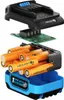 Hogert Li-Ion 4Ah 18V Akku Ht2E240-A40 Produktbild-Vorschau 7