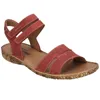 Josef Seibel Damen Leder Riemchensandalen Sandaletten Produktbild-Vorschau 2