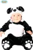 tutina Panda Junior poliestere nero mt 12-24 mesi Anteprima dell’immagine prodotto 2
