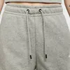 Nike W Nsw Essntl Flc Hr Short Ft Dk Grey Heather/White M Produktbild-Vorschau 7