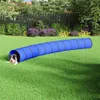 vidaXL Tunel pre psov modrý Ø 55x500 cm Polyester Náhľad obrázku produktu 1