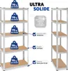 Étagère robuste pour charges lourdes - 180 x 75 x 30 cm, Voir les images du produit 4