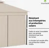 Blumfeldt Mondo Dual Tonnelle 3x3 - Double Toit & Voir les images du produit 6