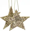 Oblique Unique 2er Set Sterne Anhänger Weihnachten Glitzer Produktbild-Vorschau 3