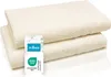 Saunatücher 2er Set, 70x180 cm, Baumwolle, 450g/qm, beige Produktbild-Vorschau 1