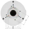 Dahua Technology PFA134, Rozvodová skříň, Bílá, Hliník, Náhled obrázku produktu 8