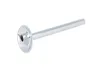 A single chrome-plated handle with a flared base and a cylindrical shaft, isolated on a white background. Produktbild-Vorschau