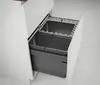 NABER COX® BASE 360 R/600-2 Abfallsorter in ANTHRAZIT 45 Produktbild-Vorschau 5