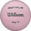 A pink volleyball with the Wilson logo and AVP branding. Podgląd zdjęcia produktu