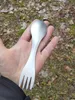 Göffel silber Outdoor Spork Besteck Gabel Löffel mit Produktbild-Vorschau 3