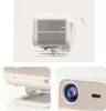 Collage of images showing a projector and its features. Anteprima dell’immagine prodotto