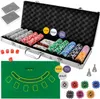 Poker - Satz mit 500 Chips in einer Schachtel HQ 23529 Produktbild-Vorschau 1
