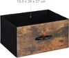 Comodà Relaxdays Industrial, L x P x A: 71,5 x 84 x 32,5 Anteprima dell’immagine prodotto 5