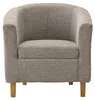 riess-ambiente Lounge Sessel HEMINGWAY taupe Strukturstoff Produktbild-Vorschau 5