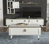 Couchtisch Cornelia Weiß | B 90 cm x H 38,2 cm x T 60 cm Produktbild-Vorschau 2