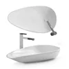A white washbasin and faucet are displayed against a white background. Náhled obrázku produktu