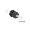 DELOCK Kabelverschraubung PG7 10 Stück schwarz Produktbild-Vorschau 4