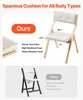 VEVOR Chaise pliante Chaise de jardin avec coussin Voir les images du produit 5