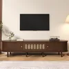 Merax TV-Schrank mit Rattan-Design, TV-Ständer mit 2 Produktbild-Vorschau 2