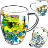 KADAX Doppelwandige Kaffeegläser 350ml, 1 Set, mehrfarbig,  Produktbild-Vorschau 1