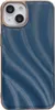 Mobigear Wavy iPhone 14 Hülle Hardcase Backcover - Blau Produktbild-Vorschau 1