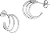 Zeeme Basic Ohrstecker 925/- Sterling Silber 1,6cm weiß Produktbild-Vorschau 1