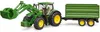 Bruder John Deere 7R 350, Frontlader und Anhänger, Anteprima dell’immagine prodotto 3