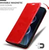 Cadorabo Hülle für Asus ZenFone 8 Schutz Hülle in Rot Produktbild-Vorschau 8