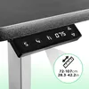 Duronic TM12 GY Elektrisch Höhenverstellbares Tischgestell Produktbild-Vorschau 5