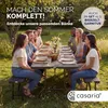 CASARIA® Gartentisch klappbar Polyrattan Campingtisch Produktbild-Vorschau 9
