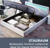 MODFU Polsterbett Hydraulisches Boxspringbett 140x200cm mit Produktbild-Vorschau 4