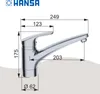 Hansa Spültisch-Einhand-Einlochbatterie HANSAMIX DN 15 Produktbild-Vorschau 10