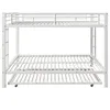 Flieks Etagenbett 140x200cm mit Ausziehbett, Metallbett Produktbild-Vorschau 9