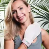 Rękawica jedwabna do peelingu ciała YEYE Ecru Podgląd zdjęcia produktu 12