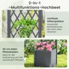 COSTWAY Jardinière avec treillis, treillage & arrosage Voir les images du produit 4