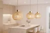Luxolar LED Pendelleuchte E27 Rattan Boho Beige/Grau - Produktbild-Vorschau 6