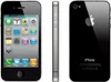 A product shot of an iPhone 4, showing the front, side, and back. Produktbild-Vorschau
