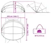 vidaXL Pool-Dome Green 430 x 430 x 210 cm Náhled obrázku produktu 7