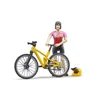 Bruder 63111 bworld Mountainbike mit Radfahrerin Produktbild-Vorschau 11