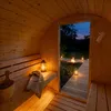 HOME DELUXE - Outdoor Fasssauna LAHTI XL - Maße: BxTxH: ca. Produktbild-Vorschau 3